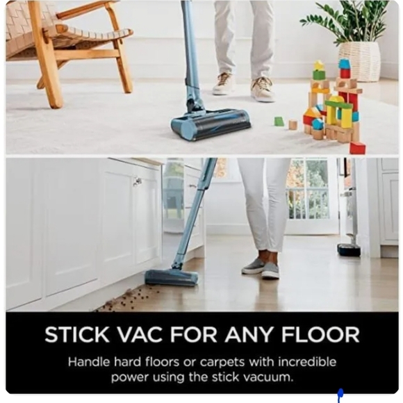 Shark WS632 WANDVAC System Lightweight Cordless Vacuum - REFURBISHED - BLUE - Picture 3 of 3